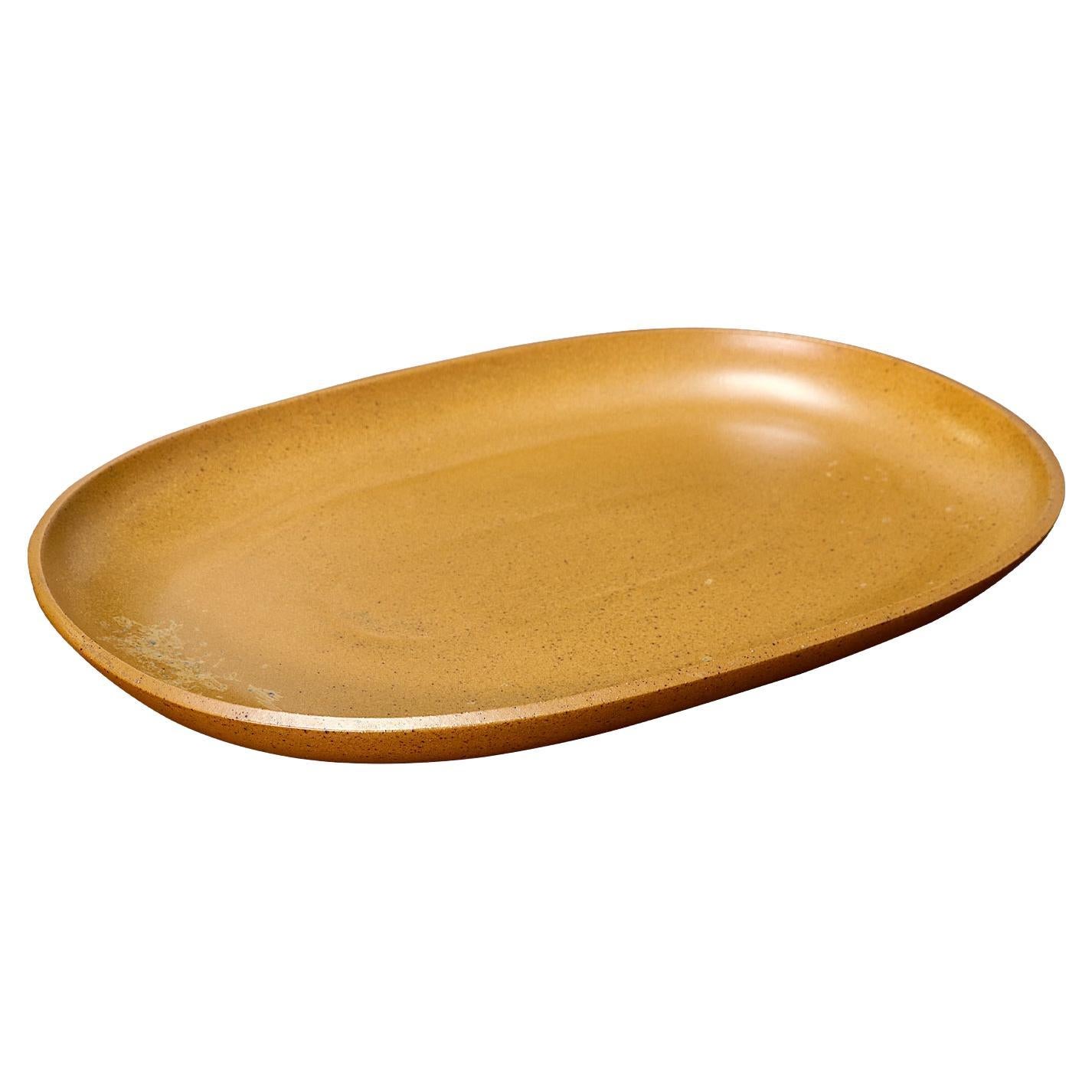 David Cressey Pro Artisan Stoneware Platter for Architectural Pottery For Sale