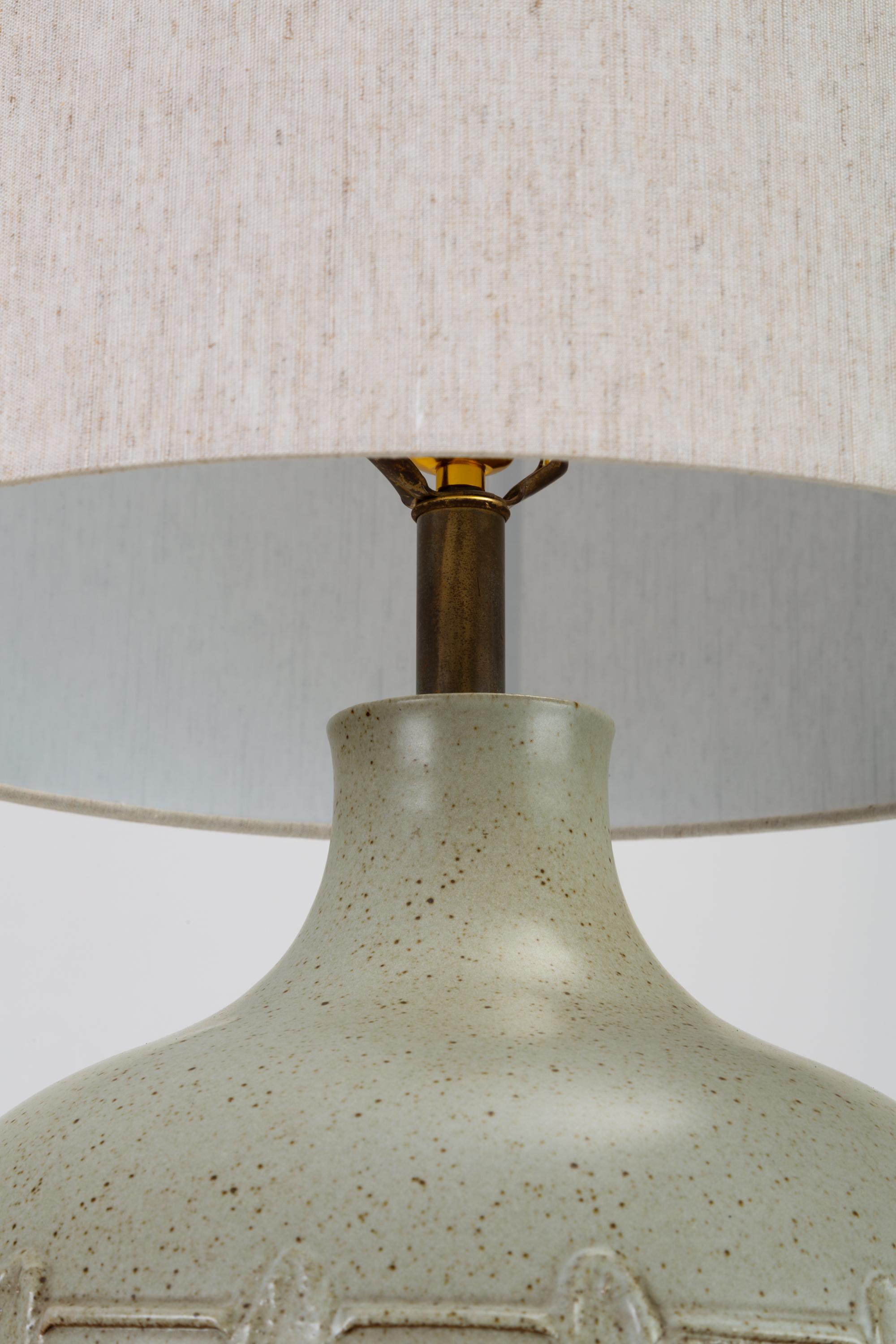 Brass David Cressey Pro Artisan Table Lamp for Architectural Pottery