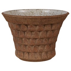 Vintage David Cressey 
Robert Maxwell for Earthgender Five Tier Diamond Point Stoneware