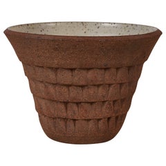 David Cressey 
Robert Maxwell for Earthgender Four Tier Diamond Point Stoneware