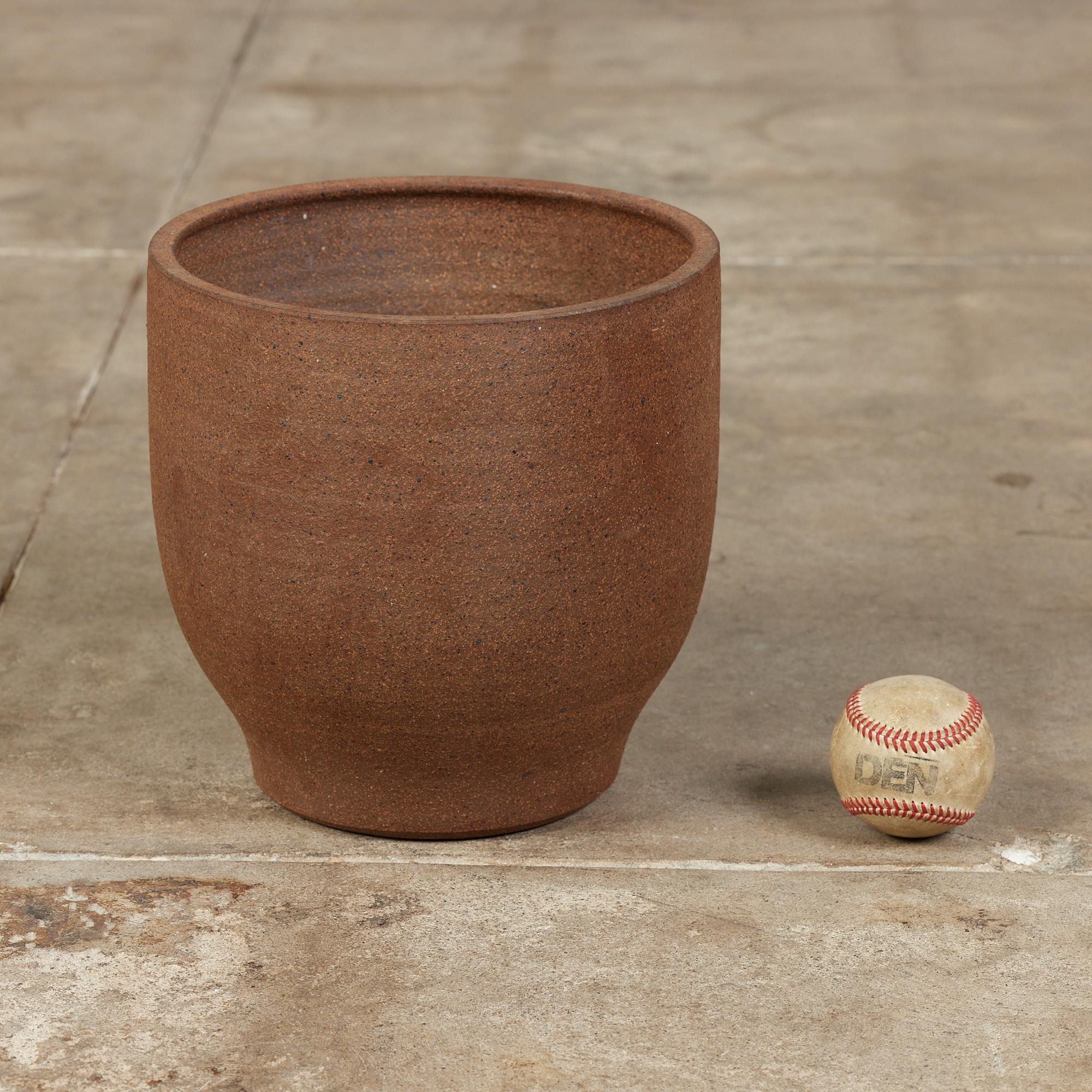 Mid-Century Modern David Cressey & Robert Maxwell for Earthgender Stoneware Planter For Sale