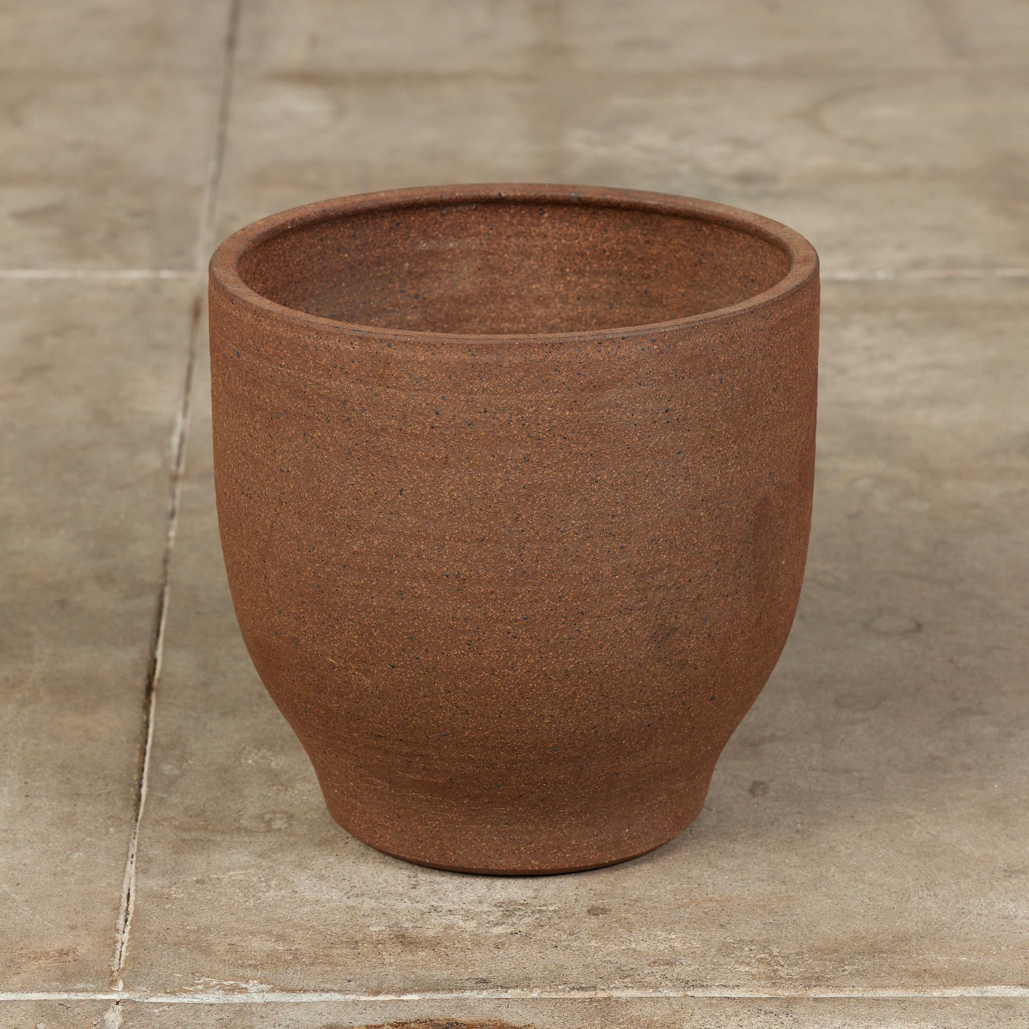 American David Cressey & Robert Maxwell for Earthgender Stoneware Planter For Sale