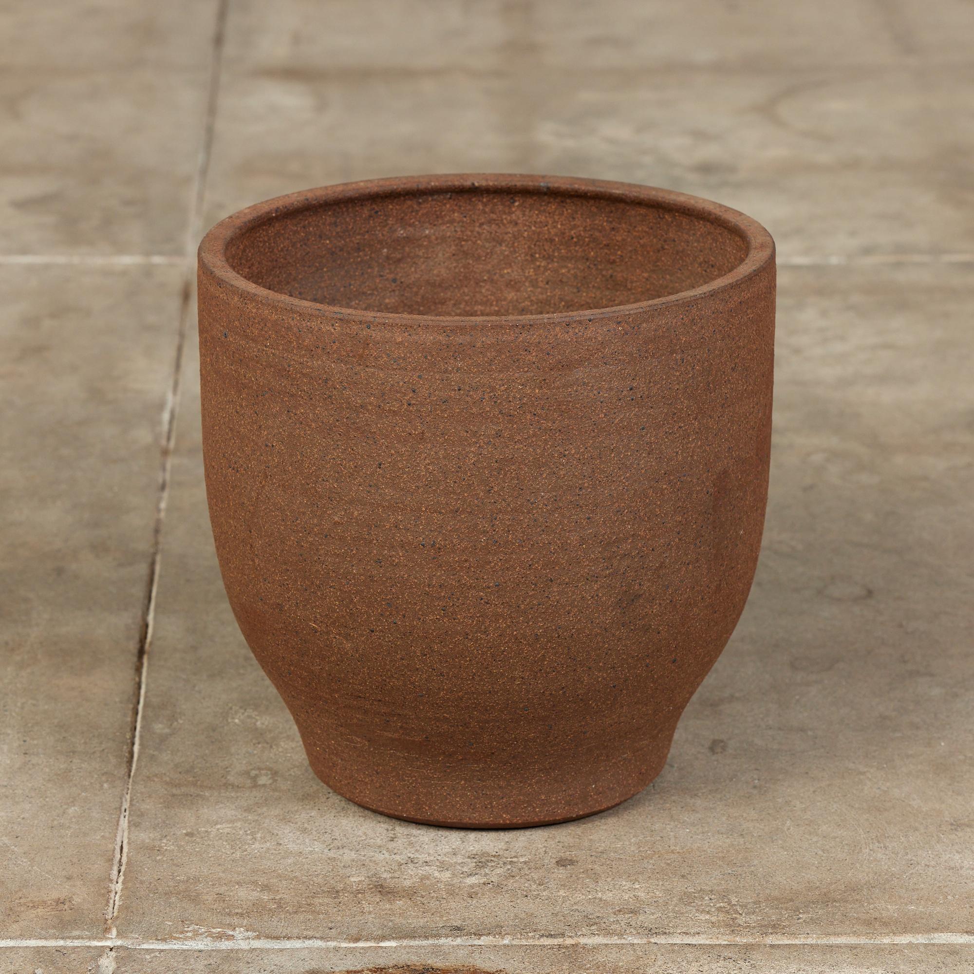 Mid-Century Modern David Cressey & Robert Maxwell for Earthgender Stoneware Planter For Sale