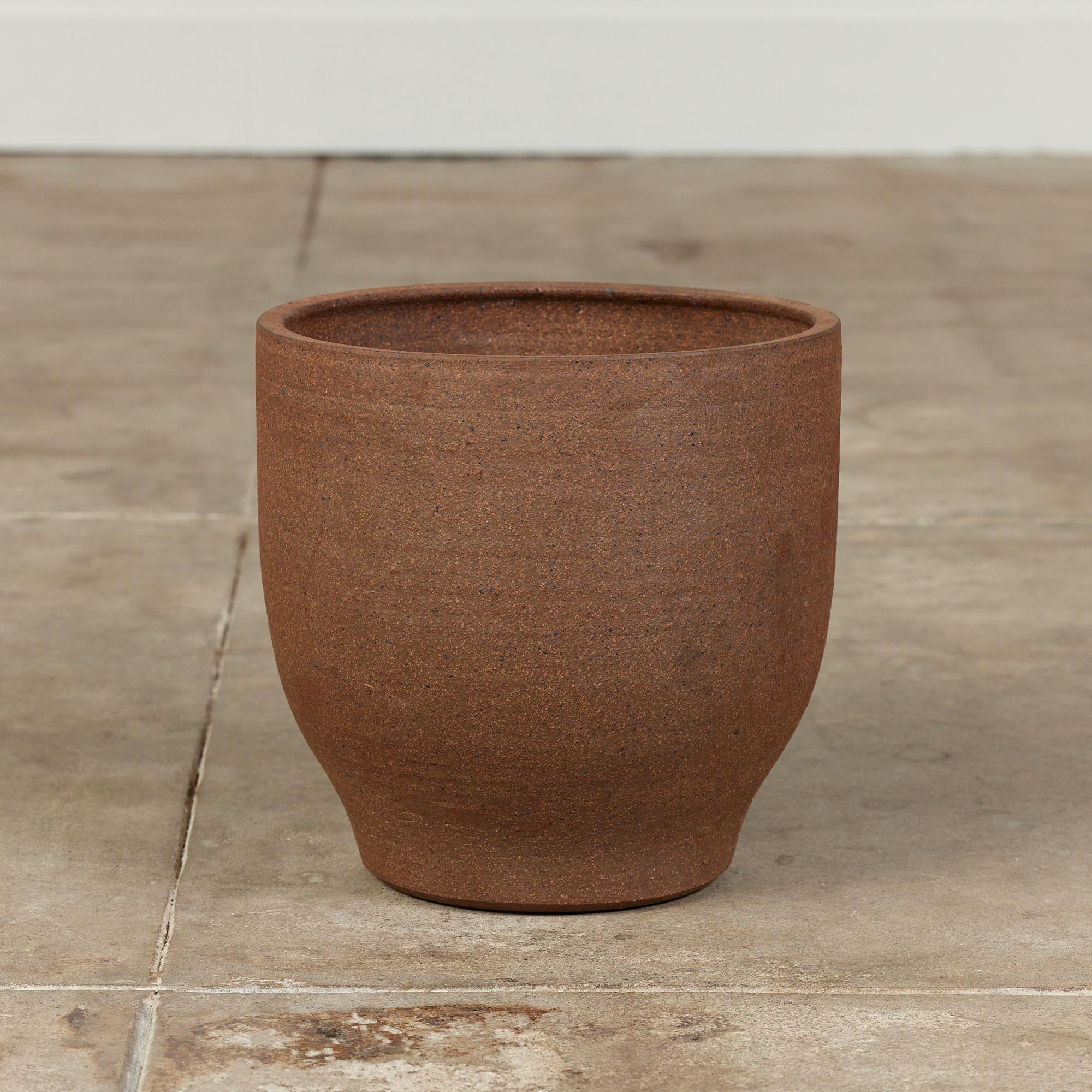 David Cressey & Robert Maxwell for Earthgender Stoneware Planter In Good Condition For Sale In Los Angeles, CA
