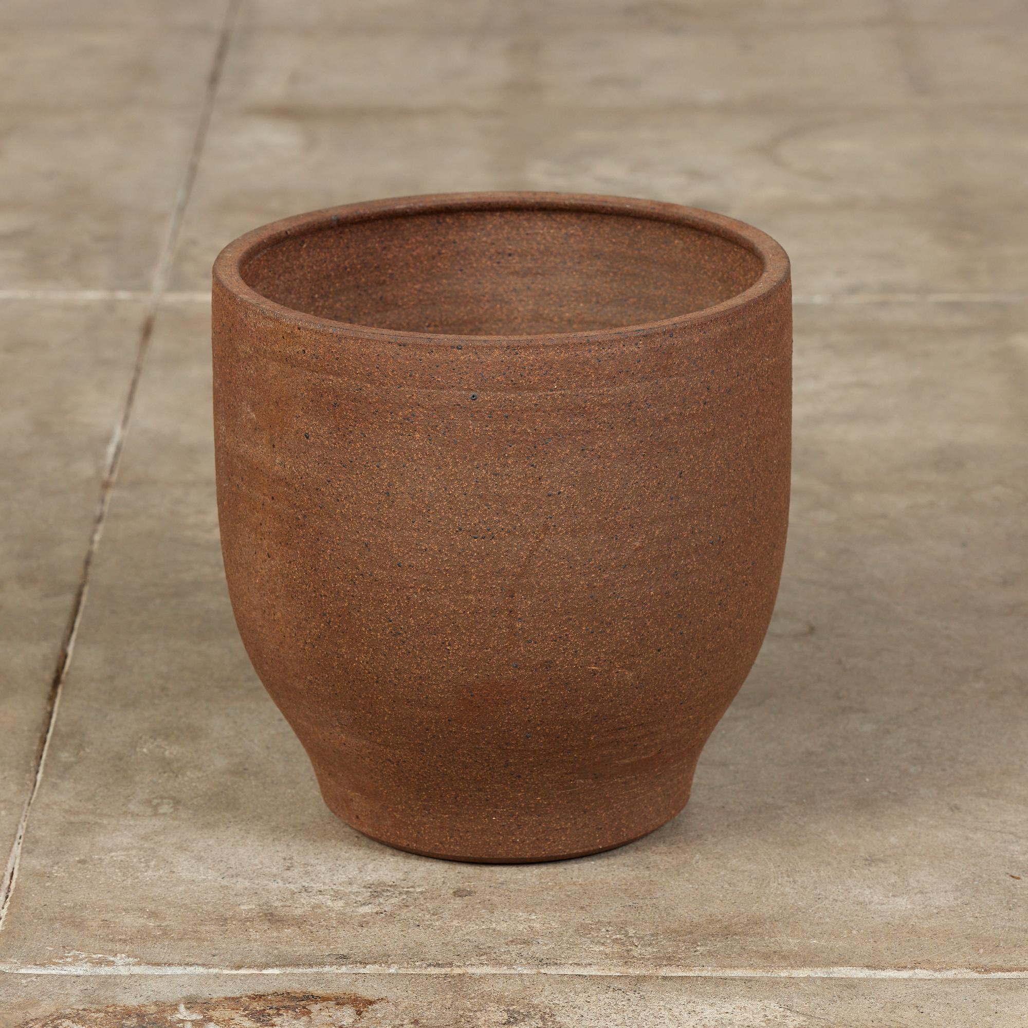 Late 20th Century David Cressey & Robert Maxwell for Earthgender Stoneware Planter For Sale