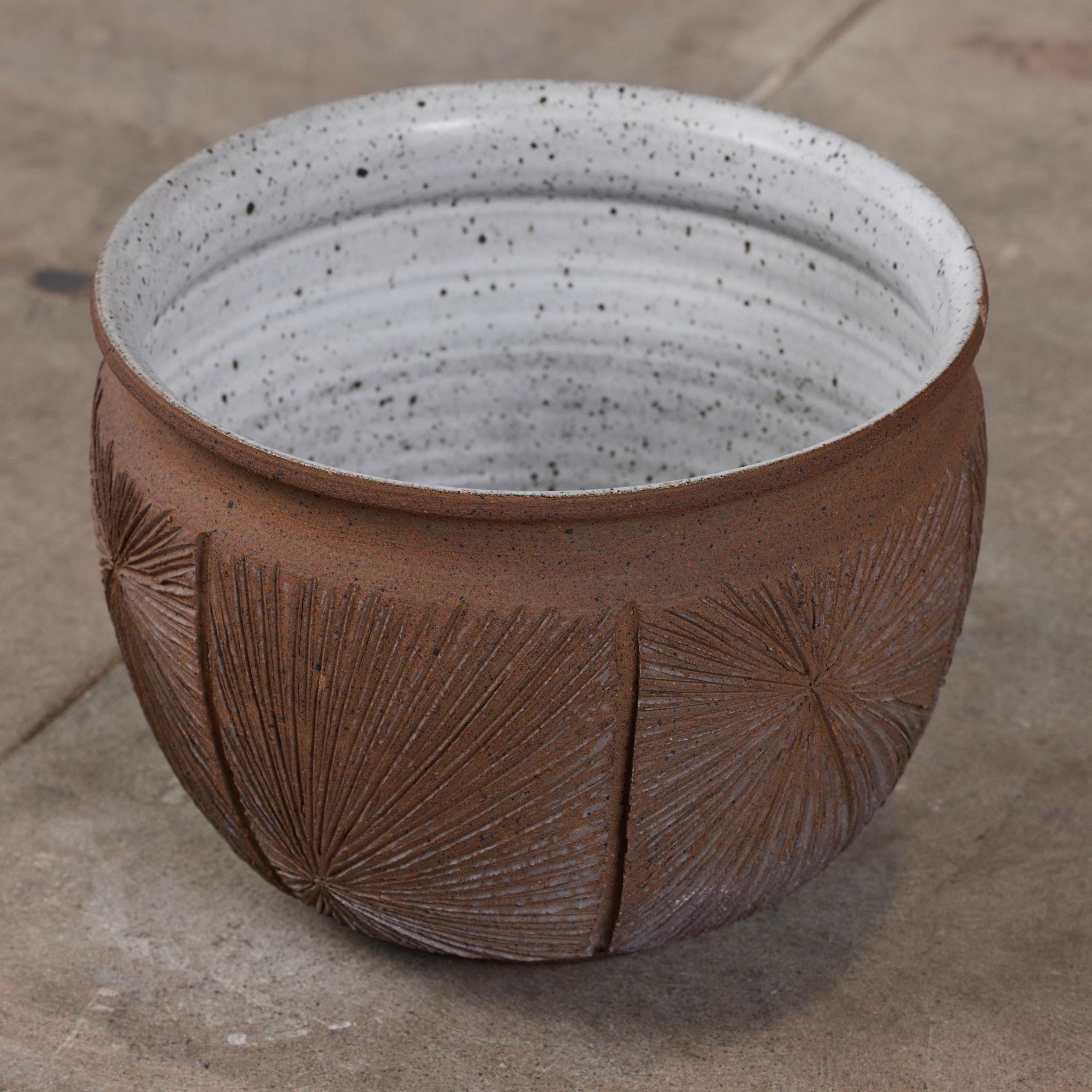 American David Cressey & Robert Maxwell for Earthgender “Sunburst” Bowl Planter