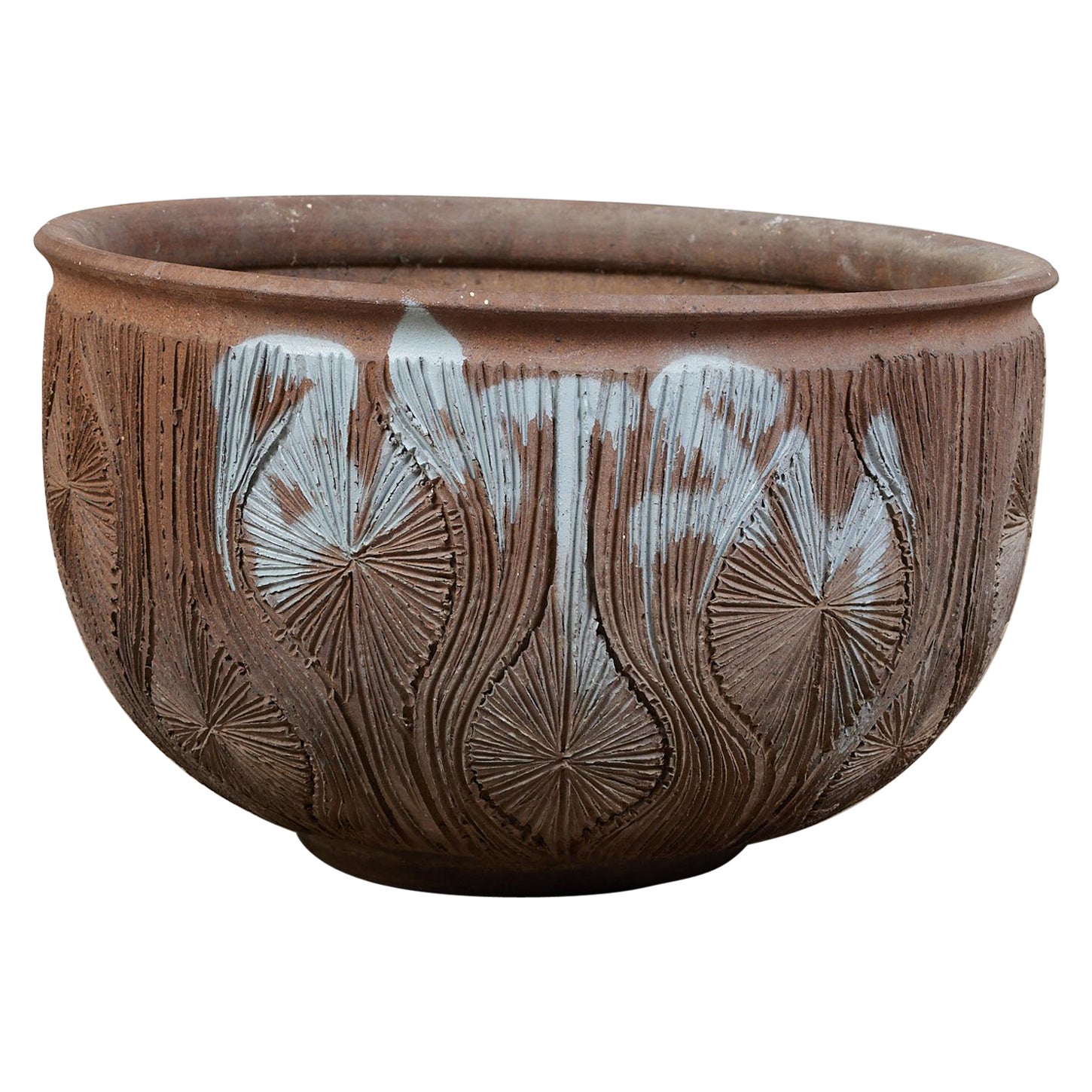 David Cressey & Robert Maxwell for Earthgender “Teardrop Sunburst” Bowl Planter