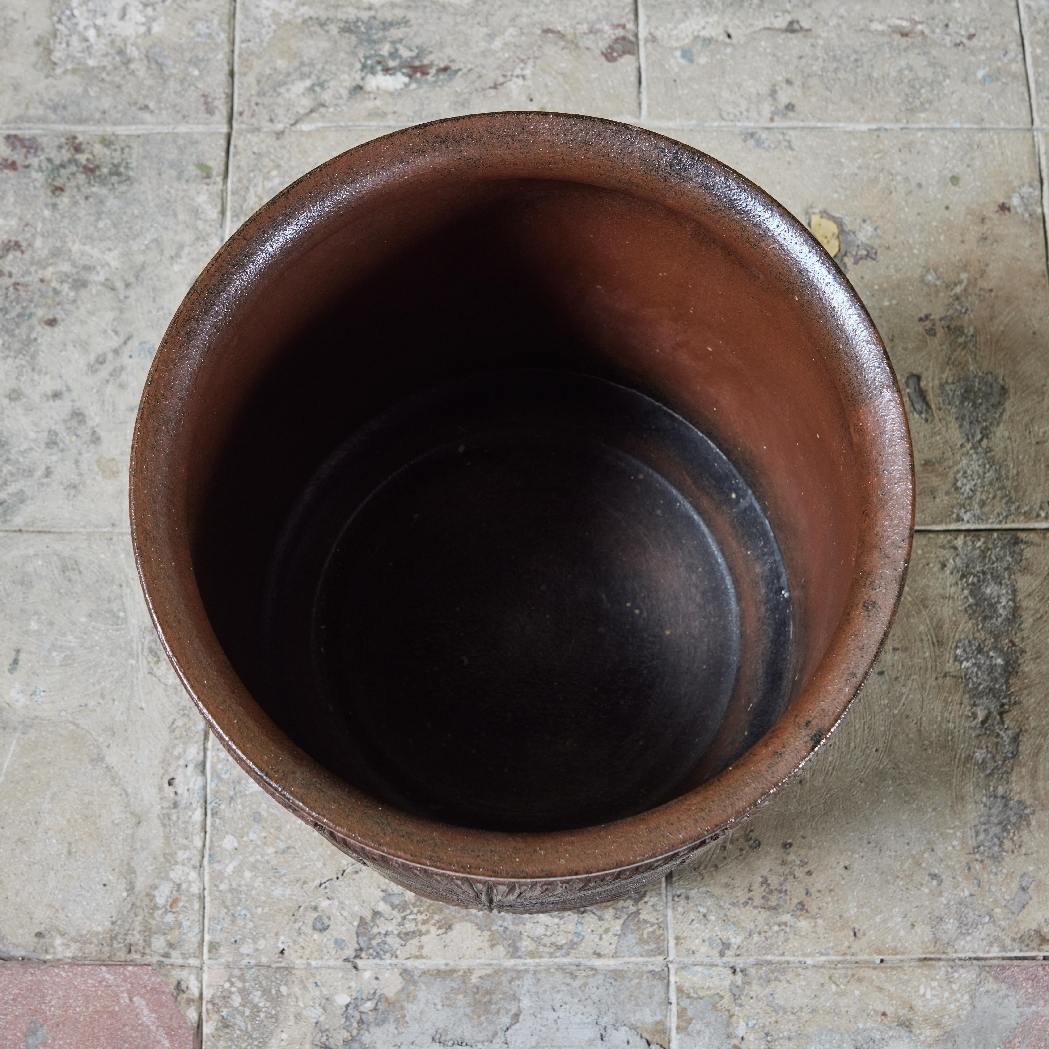 Pottery David Cressey & Robert Maxwell “Sunburst” Planter for Earthgender For Sale