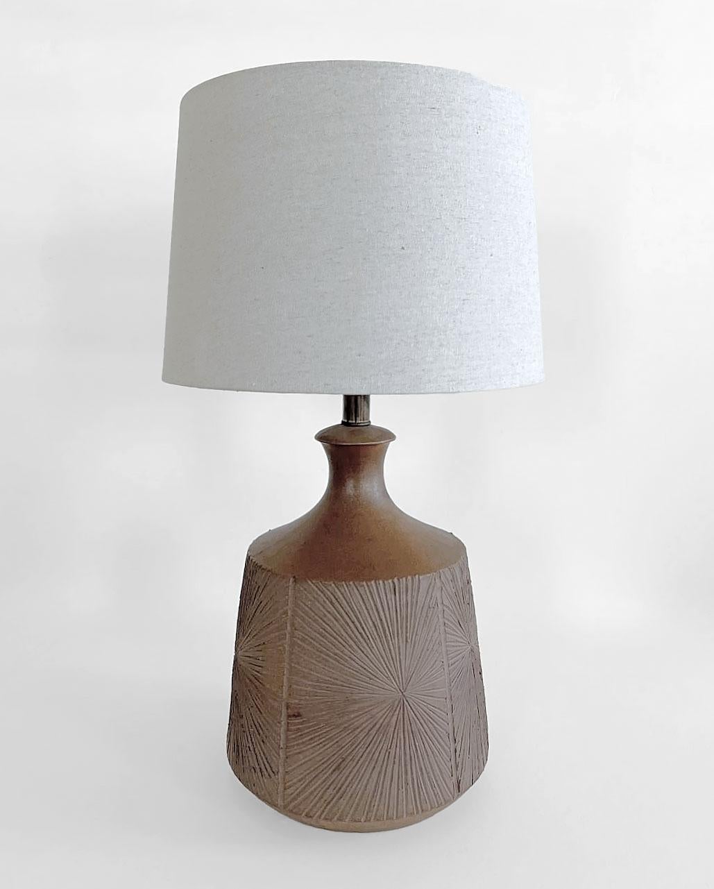 Late 20th Century David Cressey & Robert Maxwell, Table Lamp, Sunburst, 1970s For Sale