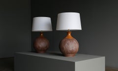 David Cressey & Robert Maxwell "Teardrop Sunburst" Table Lamps, circa 1970