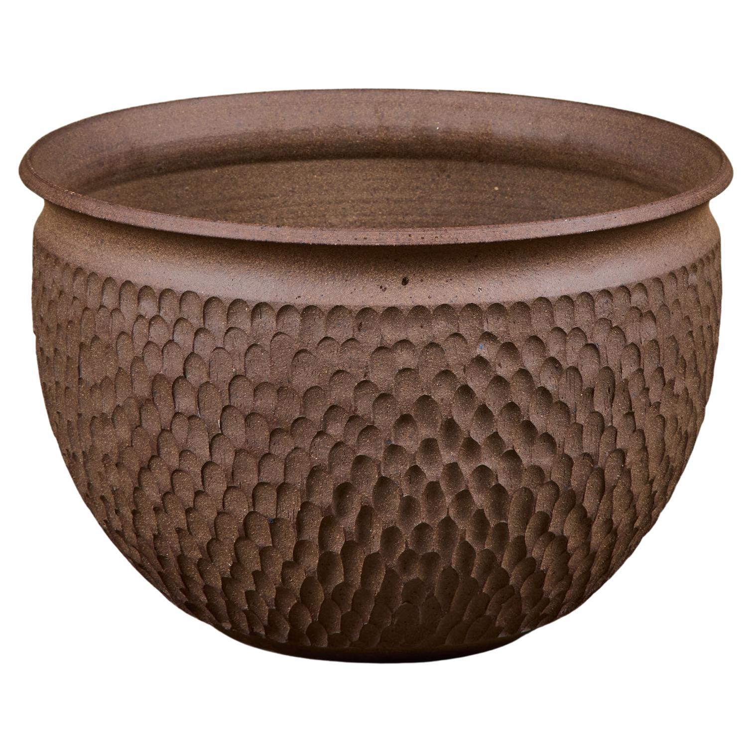 David Cressey 
Robert Maxwell “Thumbprint” Bowl Planter for Earthgender im Angebot