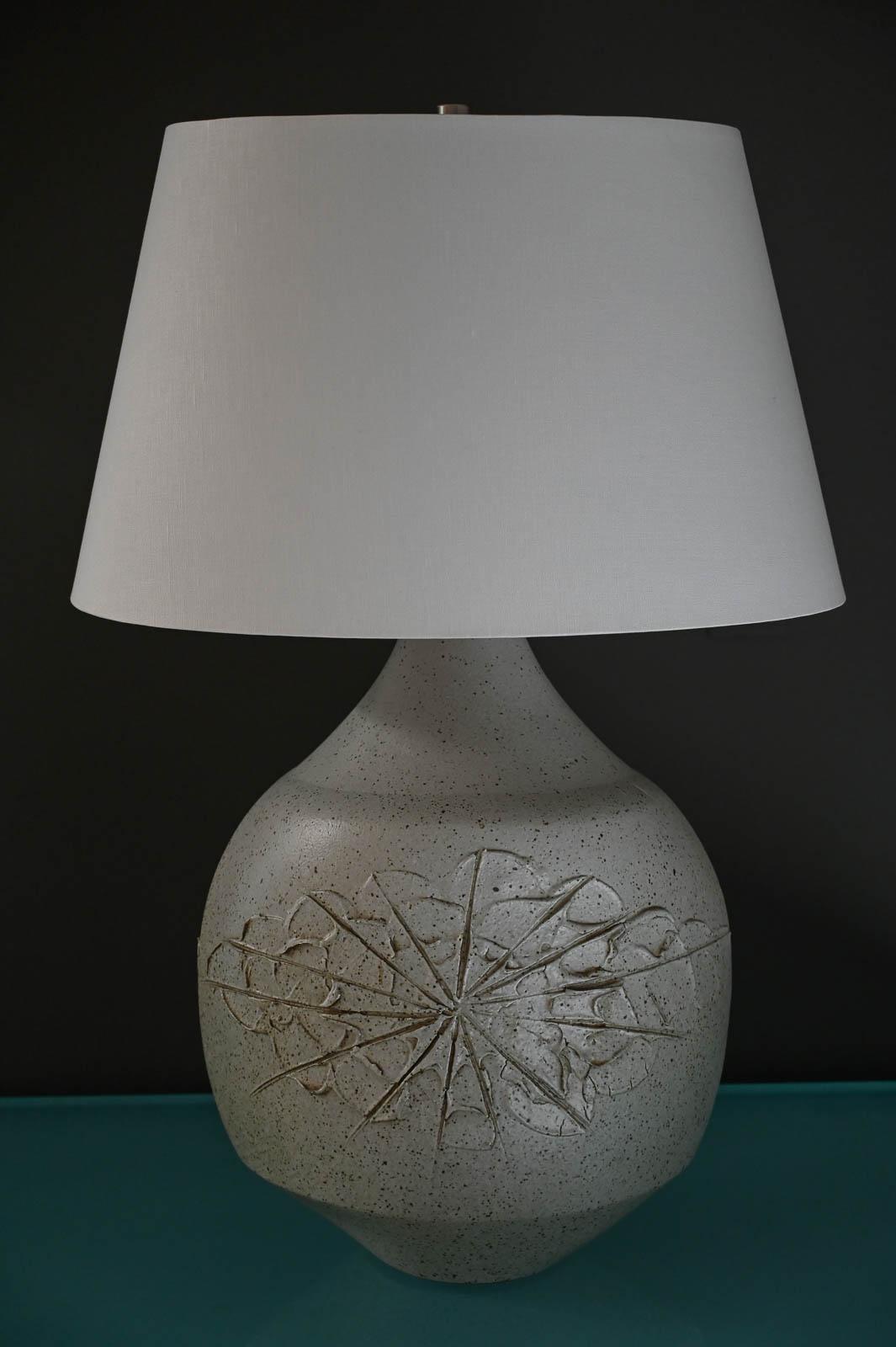 David Cressey 'Solar' Ceramic Lamp, ca. 1970 For Sale 1