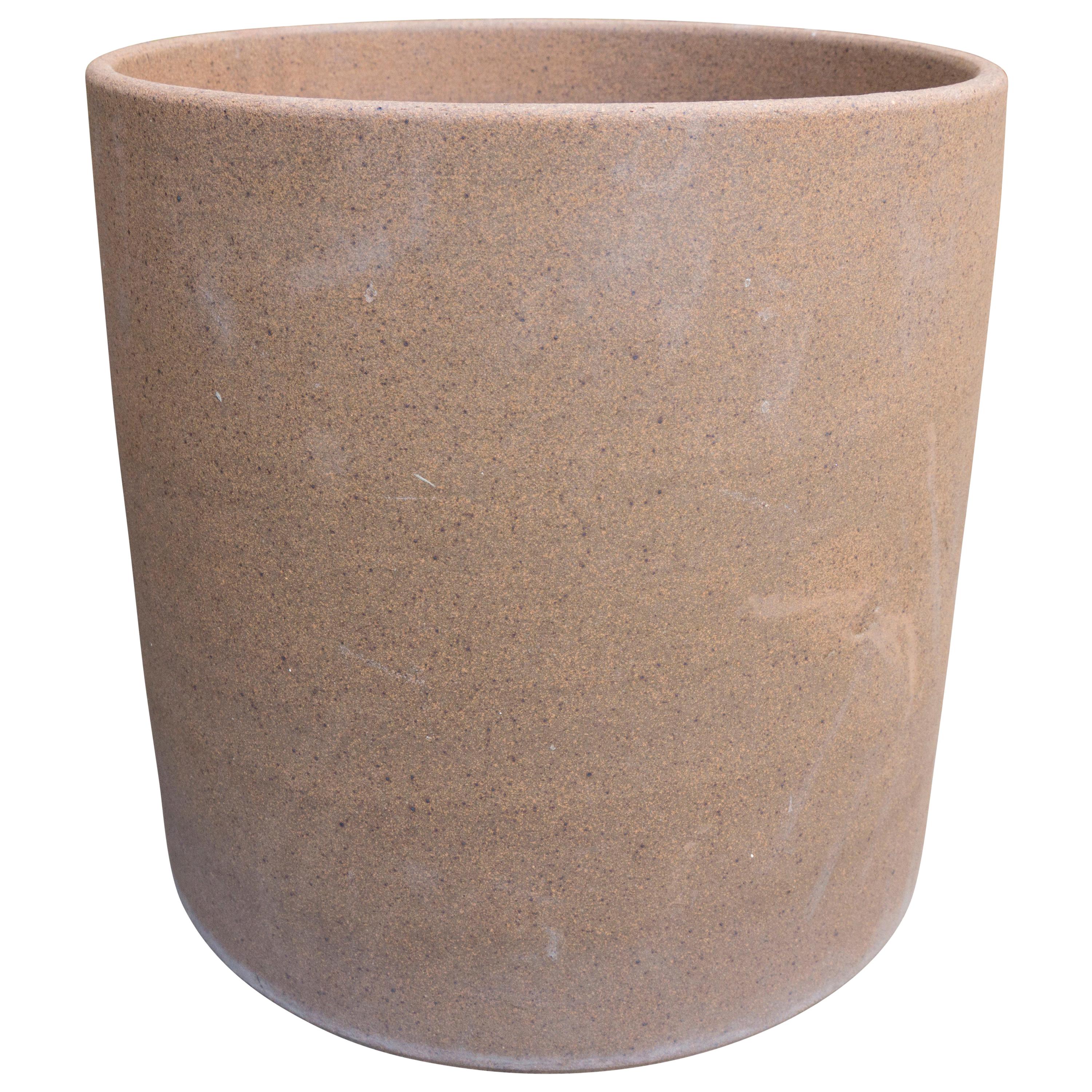 David Cressey Stoneware Cylinder for Earthgender, circa 1970 For Sale