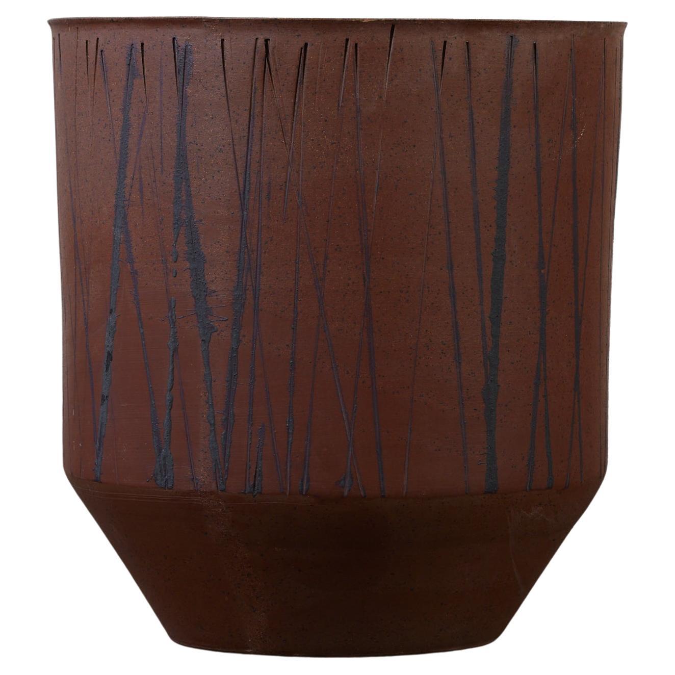 David Cressey "Phoenix 1" Stoneware Planter for Architectural Pottery 1970s For Sale at 1stDibs