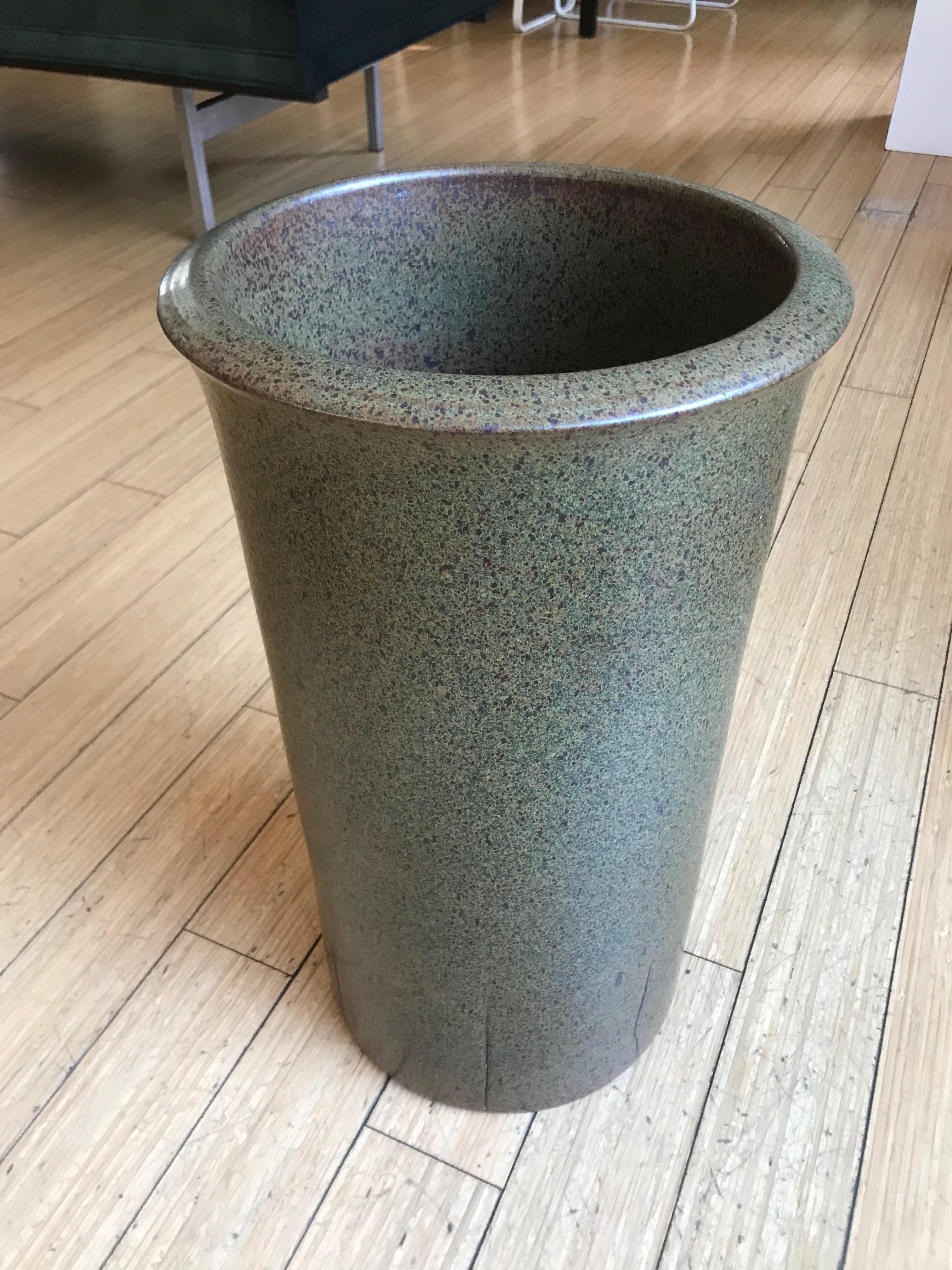 Mid-Century Modern David Cressey Architectural Pottery Tall Planter or Umbrella Stand