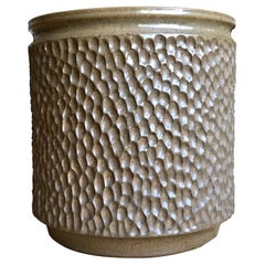 David Cressey 'Thumbprint' Stoneware Planter