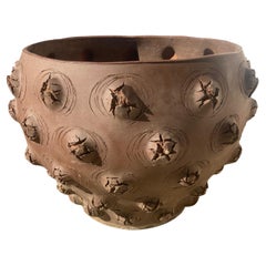 David Cressey, Robert Maxwell, rare large pottery planter, Earthgender, for AP