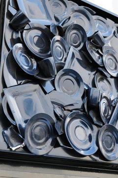 Chaotic Past – Wall Sculpture by David Datuna, 2011