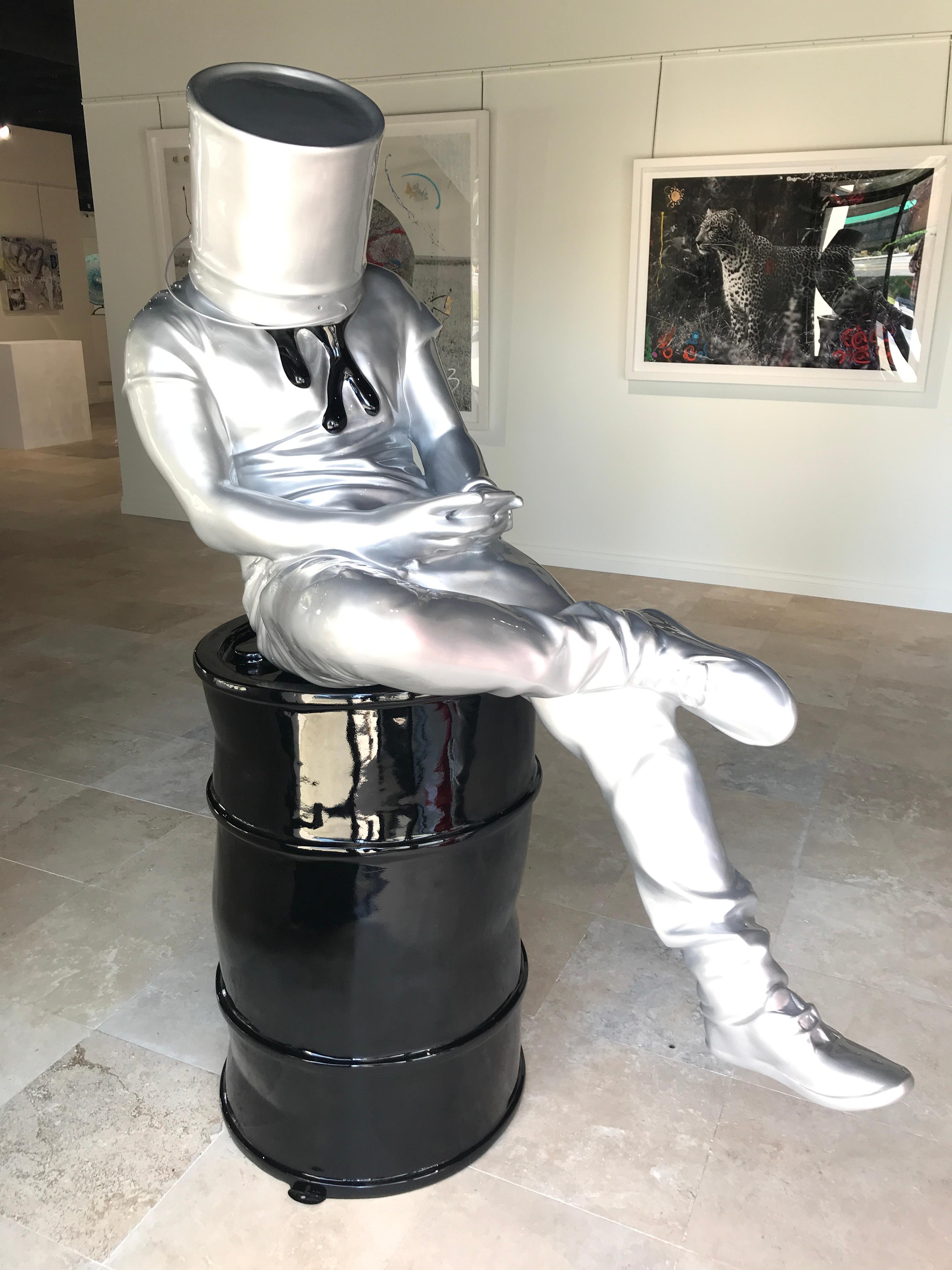 David David Figurative Sculpture - Blind - The Head in the Art 