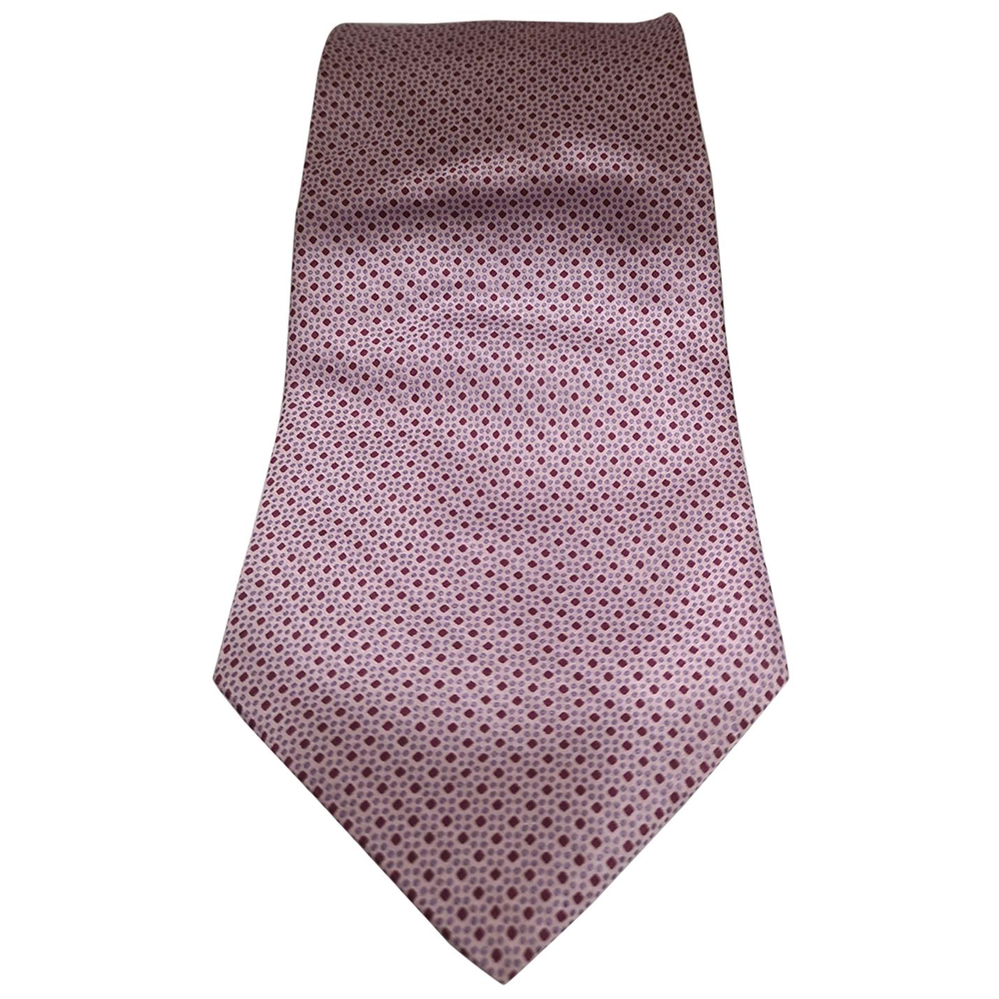 David & David Light purple / pink silk tie