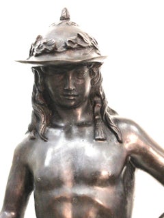 David del Donatello sculpture in bronze