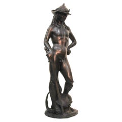 Skulptur von David del Donatello aus Bronze