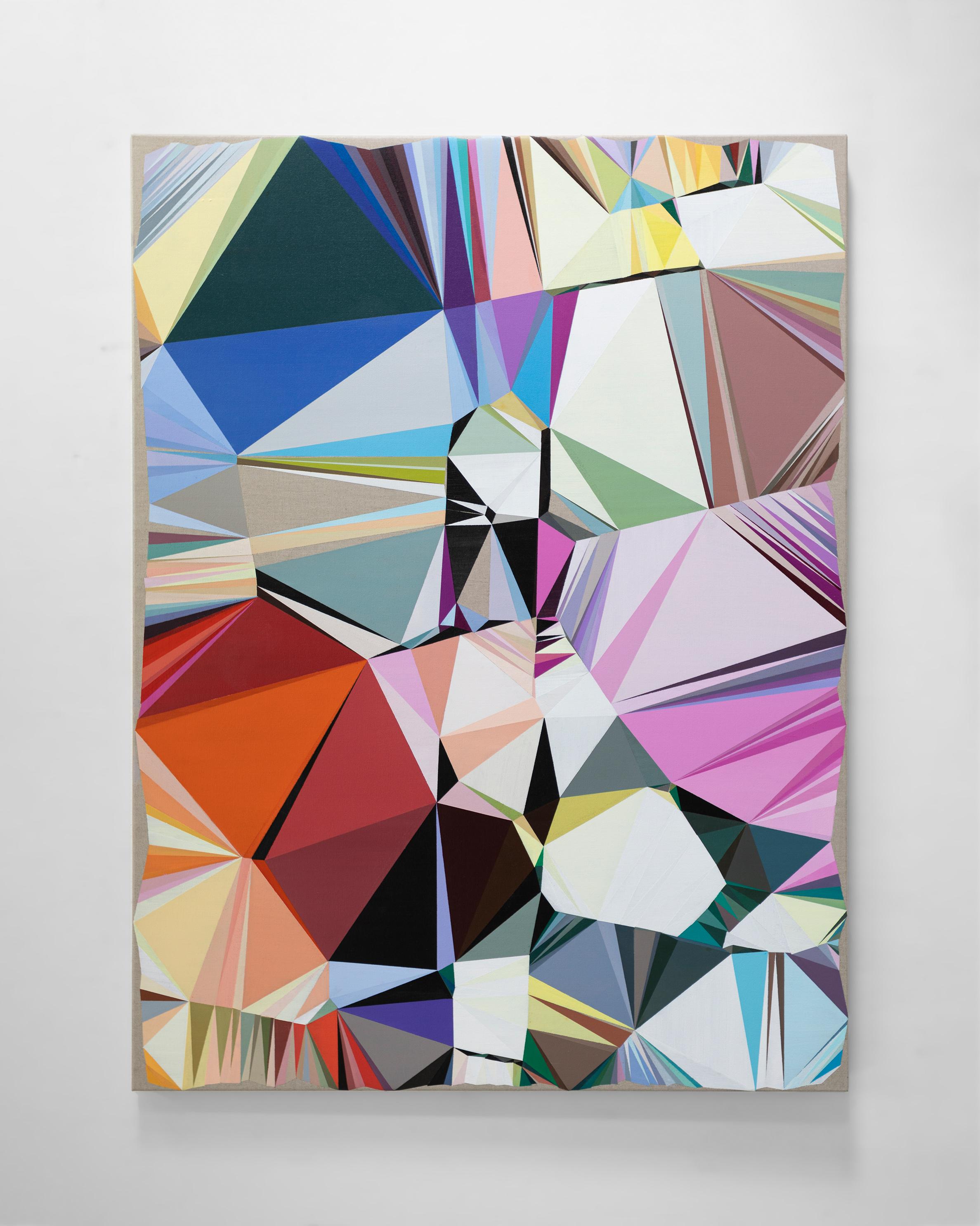 Omega Centauri - Abstract Geometric Painting by david dellagi