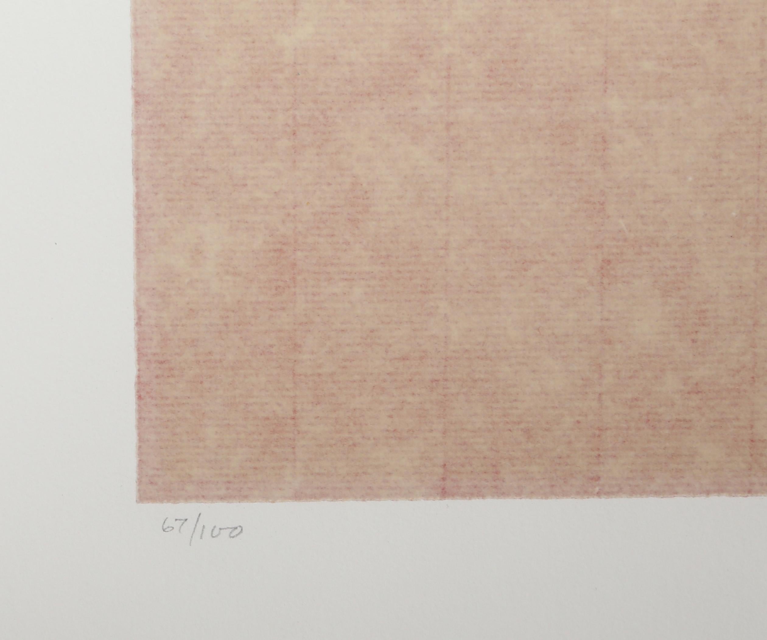Minimalistischer abstrakter Minimalismus aus New York, 10, David Diao 1969 im Angebot 3
