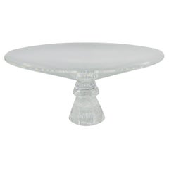 David Dowler para Steuben Cuenco o Tazza con diseño "Stardust" circa 1985