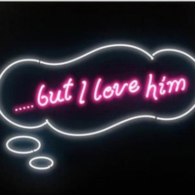 ...But I love him - Contemporary Mixed Media Art by David Drebin