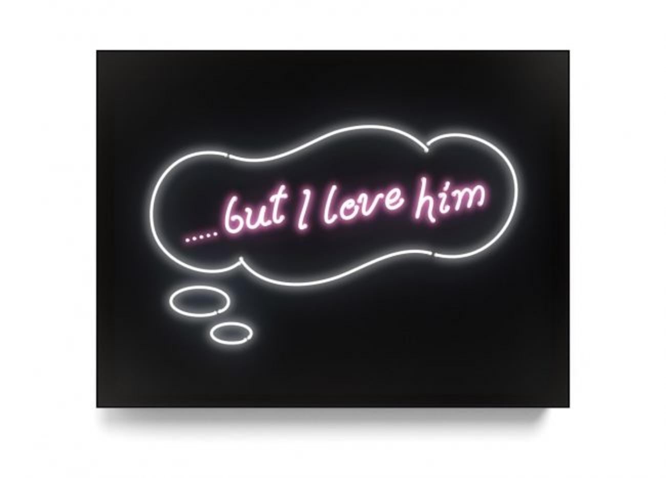 BUT I LOVE HIM - Mixed Media Art by David Drebin