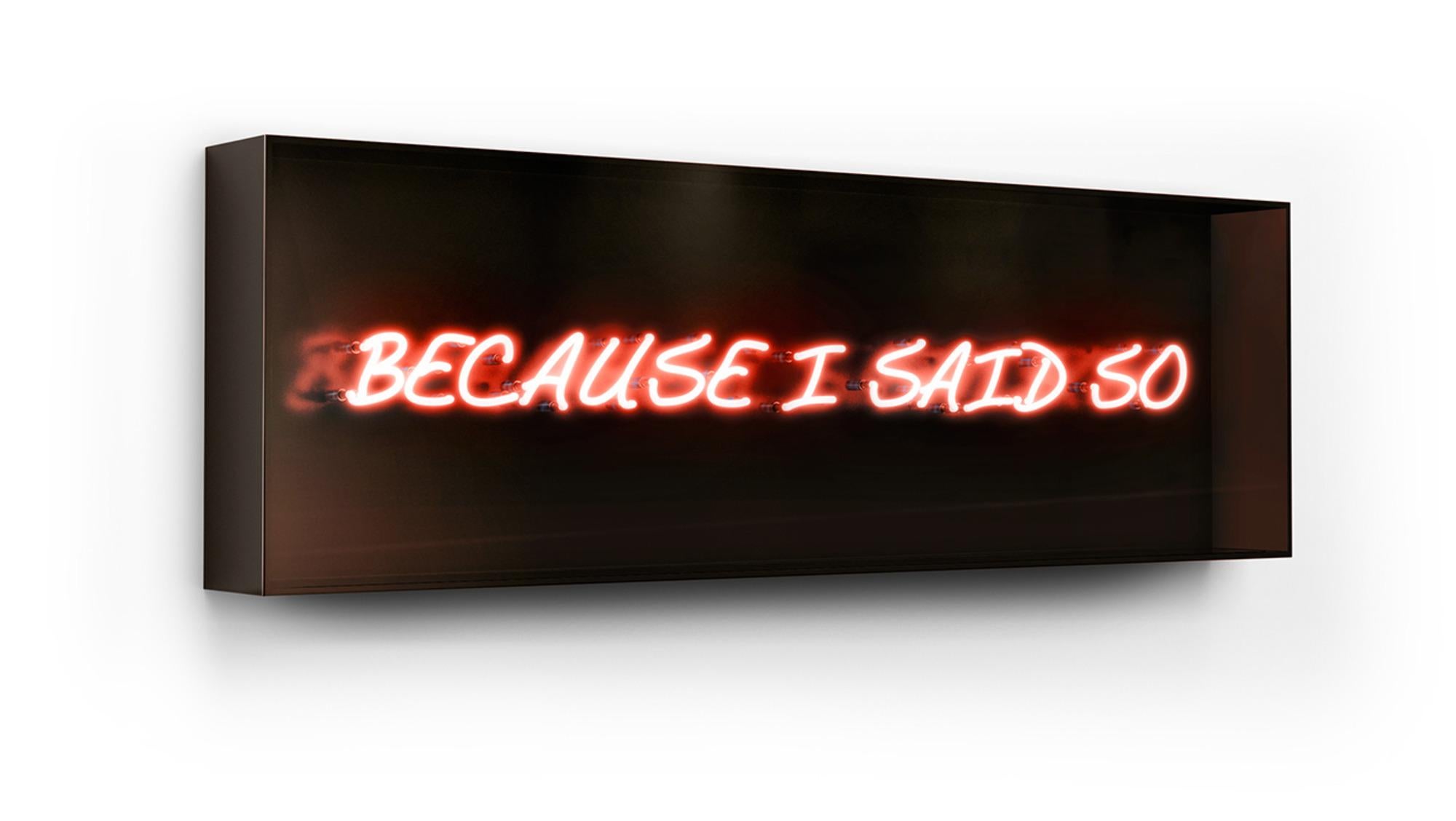 David Drebin – BECAUSE I SAID SO, Skulptur 2013 im Angebot 1