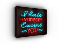 David Drebin - I HATE EVERYBODY EXCEPT YOU, Sculpture 2013