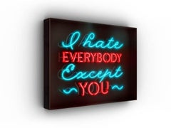 David Drebin - ODIO A TODOS EXCEPTO A TI, Escultura 2013