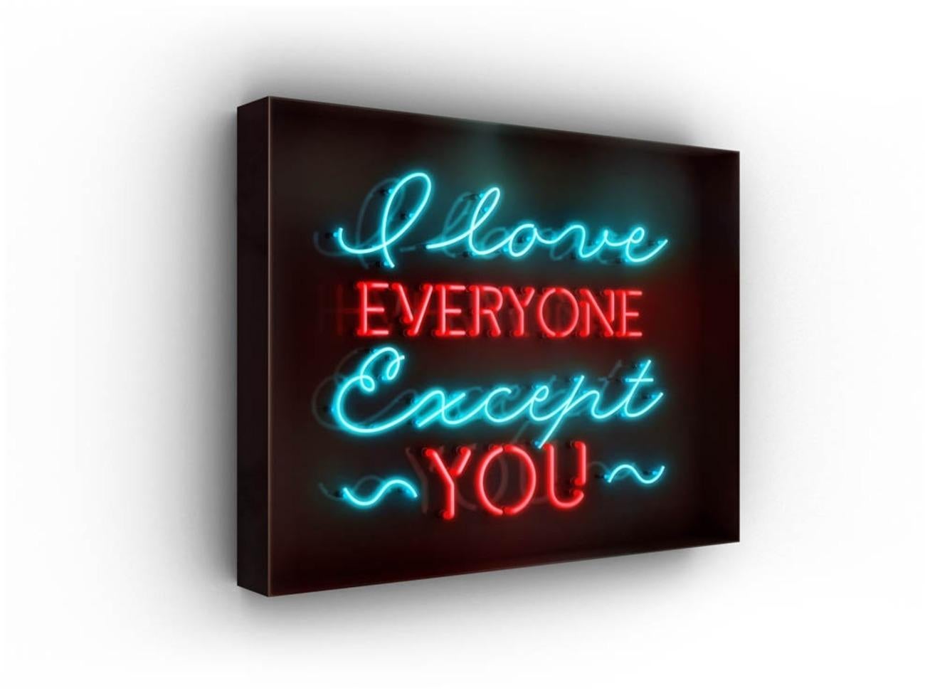 Series: Neon
40.5" x 53.5" x 6" - Edition of 9

Disarmingly blunt and intensely intimate, David Drebin's neon light installations illuminate hidden aspirations and secret thoughts of the femmes fatales who inhabit the elusive world of his iconic