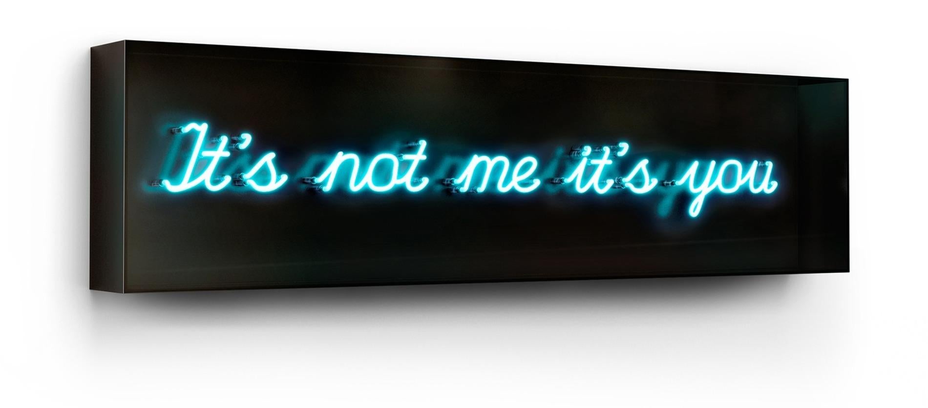 Series: Neon
15" x 60" x 6" - Edition of 9

Disarmingly blunt and intensely intimate, David Drebin's neon light installations illuminate hidden aspirations and secret thoughts of the femmes fatales who inhabit the elusive world of his iconic