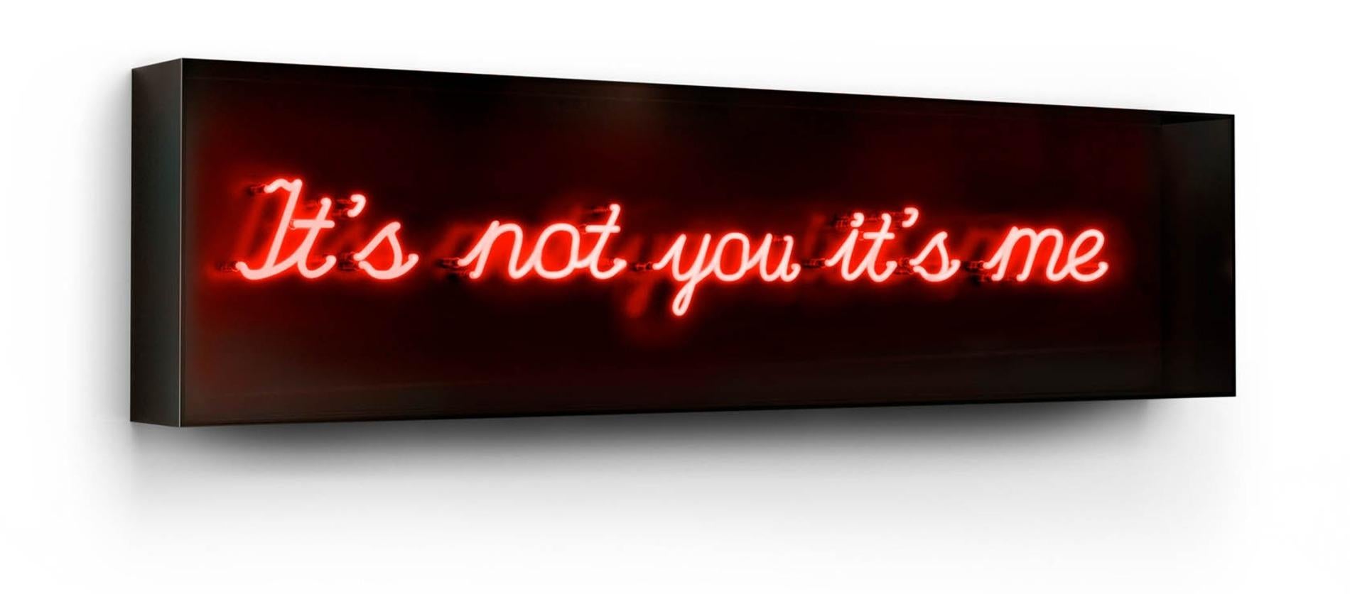 Series: Neon
15" x 60" x 6"- Edition of 9

Disarmingly blunt and intensely intimate, David Drebin's neon light installations illuminate hidden aspirations and secret thoughts of the femmes fatales who inhabit the elusive world of his iconic
