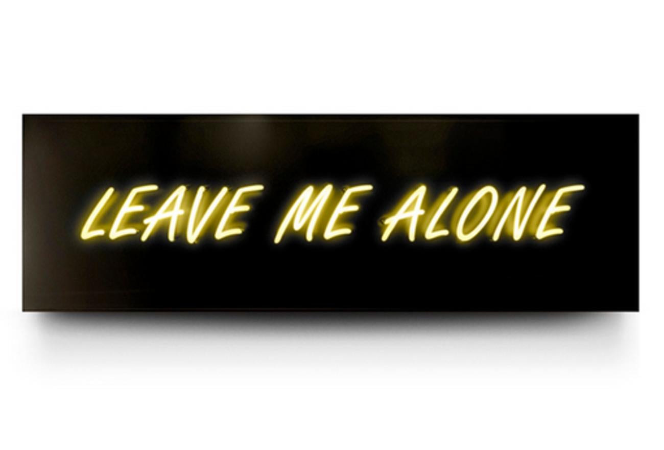 David Drebin - LEAVE ME ALONE, sculpture 2013