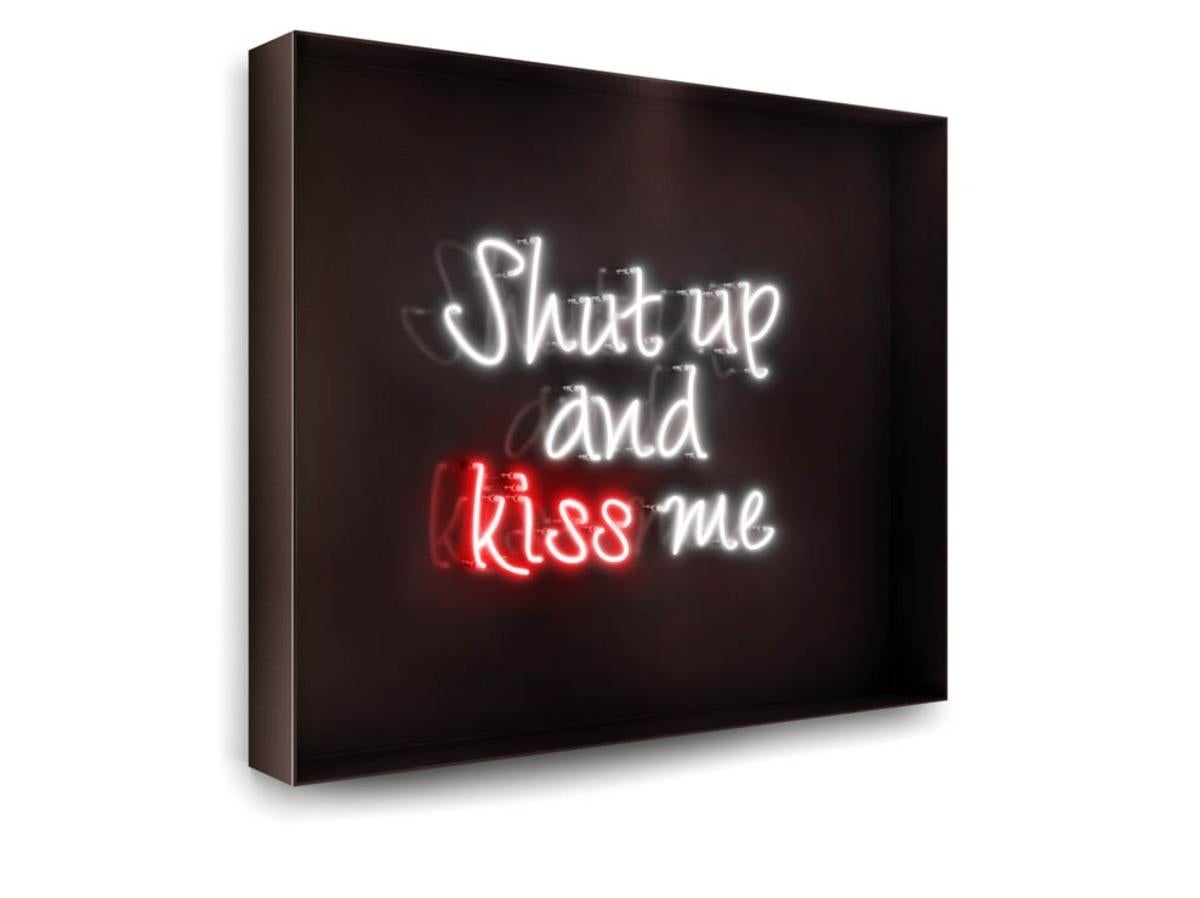 David Drebin – SHUT UP AND KISS ME, Skulptur 2014