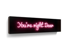 David Drebin - YOU'RE RIGHT DEAR, Sculpture 2017