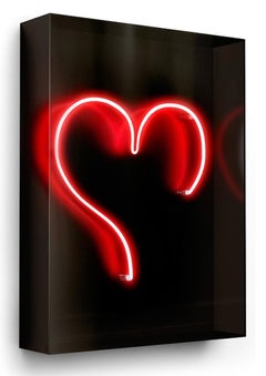 Big Heart - Neonlicht-Installation