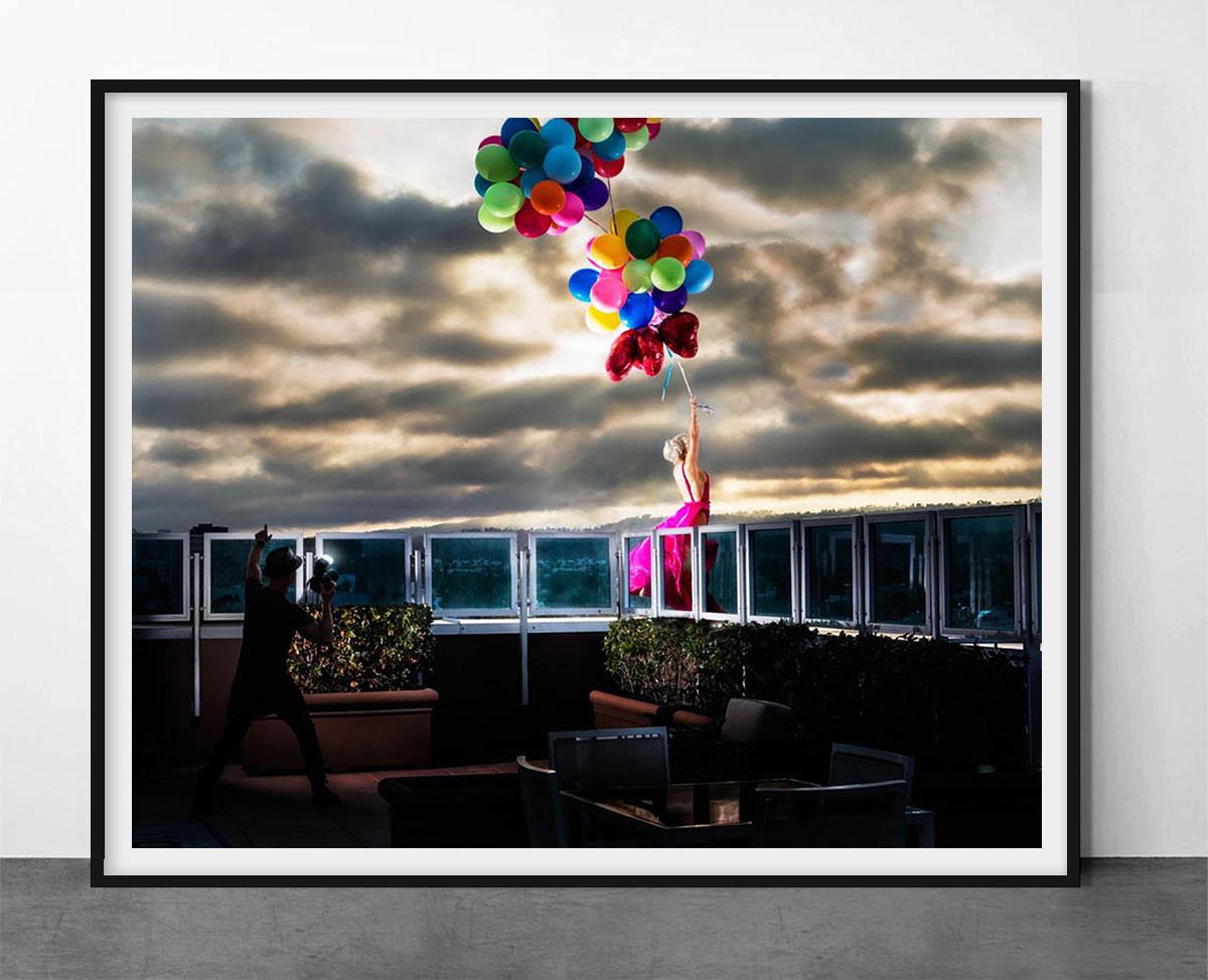Blown Away par David Drebin, photographie d'art à tirage limité encadrée en vente 2