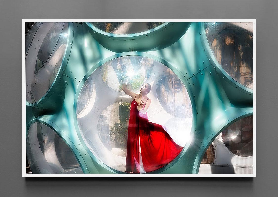 Bubble Dreams by David Drebin, Limited Edition Fine Art Photograph Framed For Sale 1