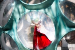 Bubble Dreams, Chromogenic Print, Cinematic Portrait, Signed, 48x72 in
