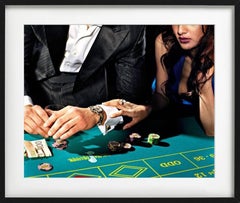 Casino - Close-up of a Poker Scene, Color, Fine Art Photography, 2005