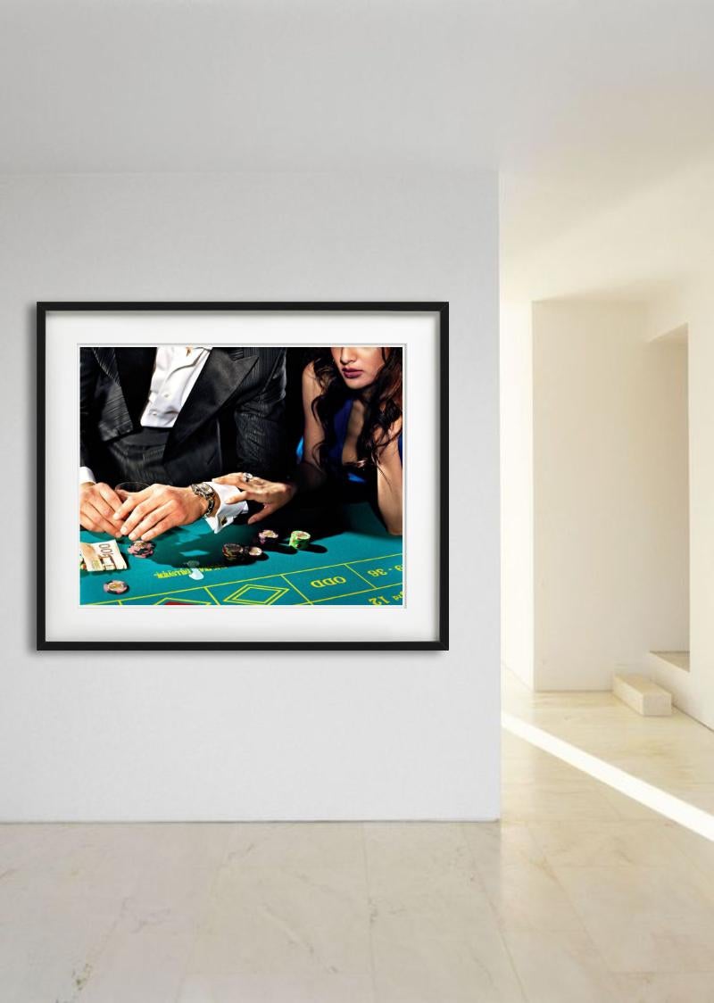 Casino, People playing poker, close-up, Fine Art Photography, 2005 For Sale 6