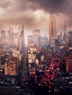 David Drebin – Ballons über New York, Fotografie 2010, Nachdruck