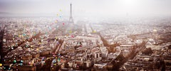 David Drebin - Balloons Over Paris, photographie 2010, imprimée d'après
