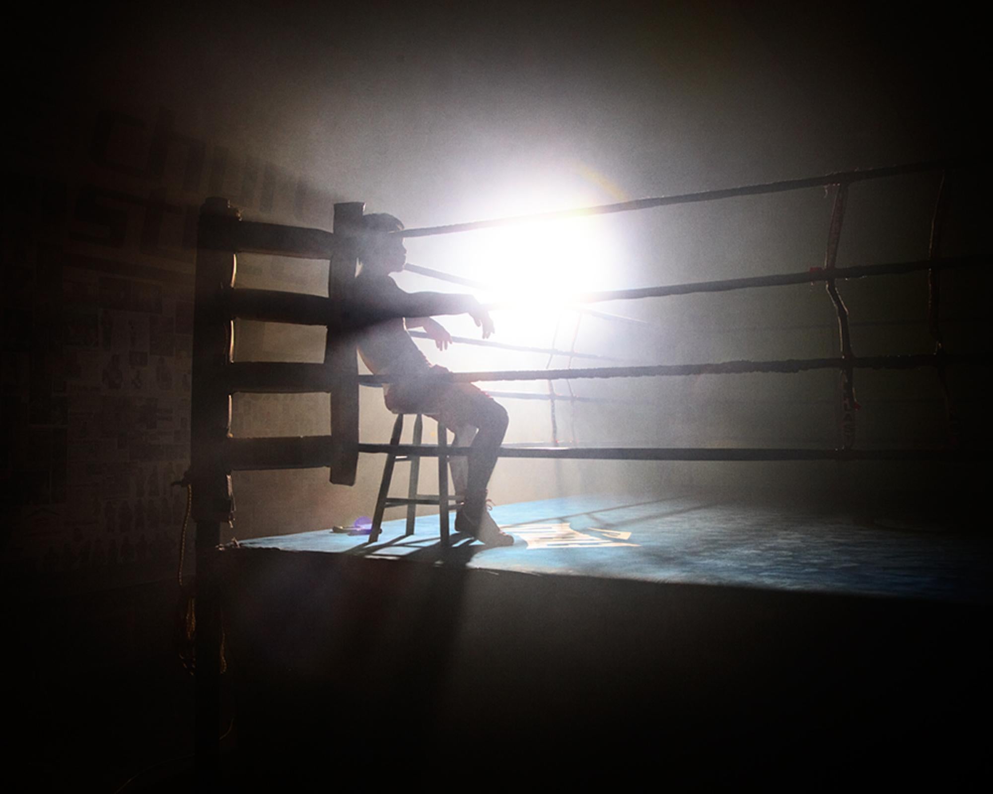 David Drebin - Between Rounds, Photography 2018, Printed After