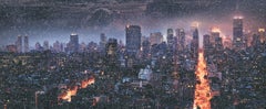 David Drebin - BLAZING CITY DIAMOND DUST, Photography 2020, Printed After